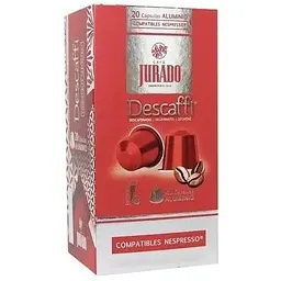 Кава в капсулах Jurado NEspresso Descaffi №8, 20 шт