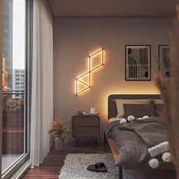 Розумна система освітлення Nanoleaf Lines Smarter Kit 9шт [80717] - мініатюра 8