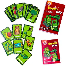Настільна гра Vladi Toys розважальна. Крокошоу. (укр) (VT8077-02)