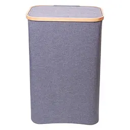 Кошик для білизни Yiwu HP-41-16 текстильний 40х30х60 см з кришкою 