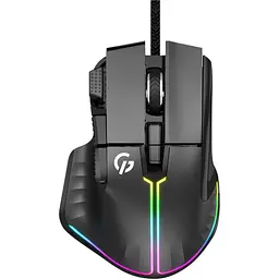 Мишка GamePro GM500B RGB USB Black (GM500B)