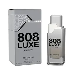 Парфумована вода чоловіча Milestone 808 Luxe New York - 100 мл (MM36123) - мініатюра 2