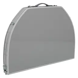 Складний стіл Bo-Camp Premium Oval 100x70 cm Grey (1404424) - мініатюра 4