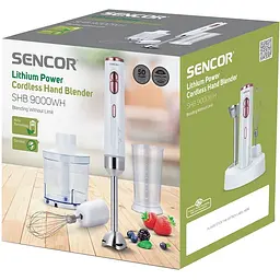 Блендер погружний Sencor SHB 9000WH (41013895) - мініатюра 10