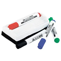 Маркер для магнітних дощок Buromax BM8800 губка для дощок 4 шт. (BM.8800-84) - мініатюра 2