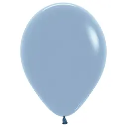 Кулька повітряна латексна 30 см (100) макарун сірий, IDEA7-DL-023