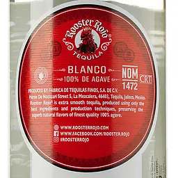Текіла Rooster Rojo Blanco 100% Agave, 38%, 0,7 л - мініатюра 6