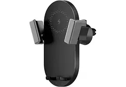 Автомобільний тримач з бездротовою зарядкою ZXiaomi Car Wireless Charger Black 20W (WCJ10)