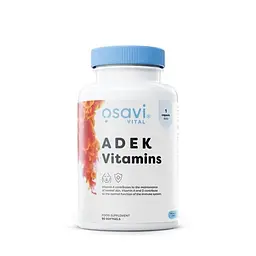 Вітамінний комплекс Osavi ADEK Vitamins, 90 капсул жиророзчинних вітамінів