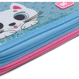 Пенал твердий Yes HP-01 Cats, 13х21х4 см, блакитний (533343) - мініатюра 3