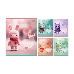Зошит 1 вересня Kawaii notebook А5 12 аркушів лінія (768738), в асортименті