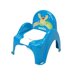 Горщик-стульчик Tega Монстрики, з музикою, блакитний (PO-027-126)