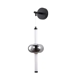 Бра настінне LED Levistella 788W39341 BK+SM, 5W, 4000K, чорний+сірий, сучасний стиль