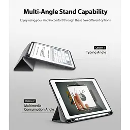 Чохол до планшета Ringke Smart Case для Apple iPad Pro 2020 12.9' BLACK (RCA4794) - мініатюра 3
