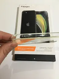 Чохол прозорий силіконовий Spigen Liquid Crystal для iPhone 7/8/SE 2/3 2020/2022 (4.7") ACS00882 - мініатюра 9