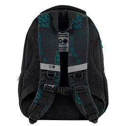 Рюкзак GoPack Education 175M-6 Future Чорно-блакитний (GO26-175M-6) - мініатюра 6