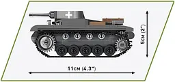 Конструктор COBI 1:48 PANZER II AUSF.A 2718 - мініатюра 3
