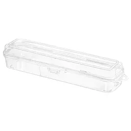 Контейнер для зубных щеток Bager Terra White пластиковый 23.5х6х4.5 см (BG-762 W)