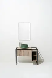 Умивальник Simas Sharp 50 см круглий Mirto matt Зелений матовий SH01ММ - мініатюра 2