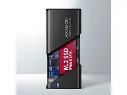 Кишеня для накопичувача AXAGON SuperSpeed Black (EEM2-SB2) - мініатюра 8