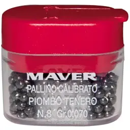 Грузило Maver набір Pallini Supercalibrati Teneri 7/0 (1.385g) (1300.36.13)