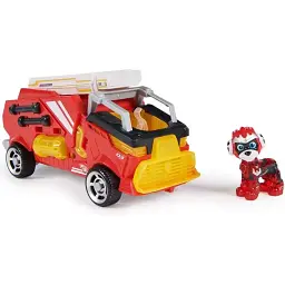 Рятувальний автомобіль - трансформер Paw Patrol Щенячий патруль. Мегакіно. з водієм Маршал (SM17776/6481) - мініатюра 2
