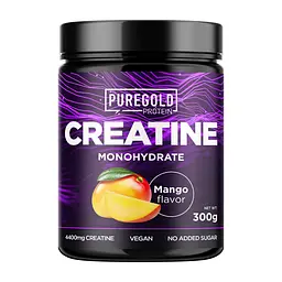 Креатин Pure Gold Моногідрат Creatine Monohydrate - 300г Манго