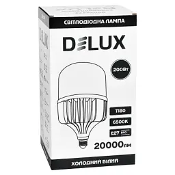Лампочка Delux T180 200 Вт Е27/E40 6500K 230В (90023333) - мініатюра 2