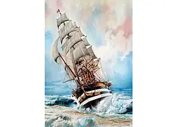 Пазл Clementoni High Quality Collection: Вітрильник, Амеріго Веспуччі (High Quality Collection - Amerigo Vespucci Puzzle - 1000 pcs.), 1000 ел. (39948) - мініатюра 2