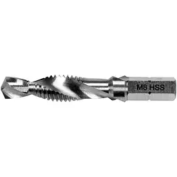 Свердло-мітчик Yato М8х1.25 мм HSS М2 HEX-1/4 l=51/11 мм (YT-44845) - мініатюра 2