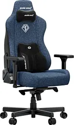 Ігрове крісло Anda Seat Kaiser 3E XL Dark Blue Fabric (AD23YC-XL-09-S-CF-S01)
