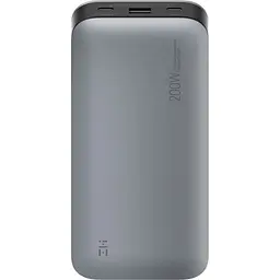 Зовнішній акумулятор ZMI 20 25000mAh 200W Silver [QB826] [132284] - мініатюра 2