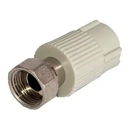 Муфта PPR комбінована з накидною гайкою VITOPlast Ø 20х1/2" 30412