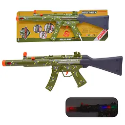 Іграшковий автомат Military Power Gun із цифровим камуфляжем та звуковими ефектами (33960)