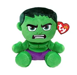 Мяка іграшка TY Marvel Халк 44004 Різнокольоровий shop (008421440047)