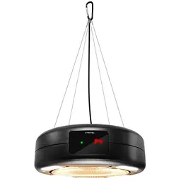 Обігрівач інфрачервоний Trotec IR 1550 SC 1500W + LED Black (1410003812)