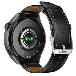 Смарт-годинник Hoco Y35 36mm, 250 mAh, IP67 Smart sports watch (call version) Black (6942007663649) - мініатюра 3