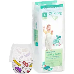 Подгузники-трусики Offspring Crafty размер L (9-14 кг) 36 шт. (DP-OI-FAP-L36P-CRA)