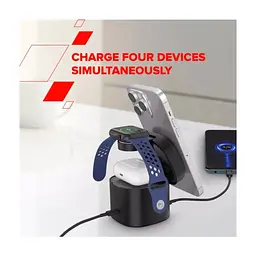 Зарядний пристрій Canyon 4-in-1 wireless charging stand 30W + cable 1.0m white (CNS-WCS405WW/A) - мініатюра 6