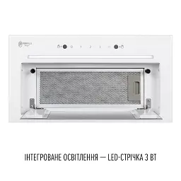 Витяжка повновбудована Perfelli Design Filini 5 Bianco - мініатюра 4