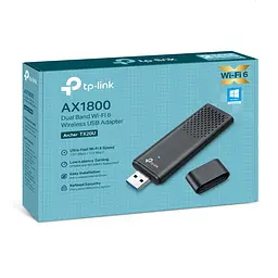 Адаптер WiFi Archer TX20U AX1800, USB TP-Link teh0017379 - мініатюра 8