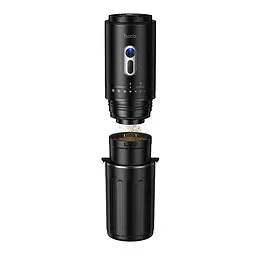 Портативна кавомашина HOCO HX80 15 W 1300 mAh Portable all-in-one coffee machine Black (6942007672740) - мініатюра 3