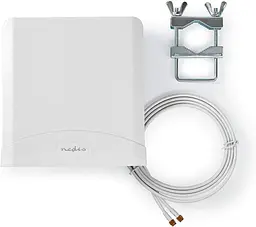 Антена Nedis 5G/4G/3G/GSM для надійного прийому сигналів з 2,5-м кабелем LMR200, 698-5000 МГц - мініатюра 5