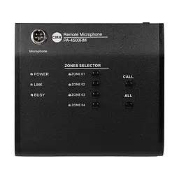 Мікрофон виносний пейджинговий CMX PA-4500RM, 4 зони (16-00022) - мініатюра 10