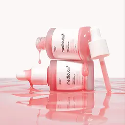 Омолоджувальна сироватка з полінуклеотидами та пептидами PDRN Pink Peptide Serum Medicube 30 мл - мініатюра 3