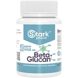 Бета-глюкан Stark Pharm 500 мг 60 капсул