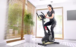 Велотренажер Hop-Sport HS-2080 Spark чорно-золотистий (2020) - мініатюра 10