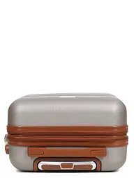 Валіза маленька S ABS-пластик Worldline Airtex 629 56×36×22см 38л Шампань - мініатюра 9
