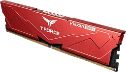 Оперативна пам'ять Team 32GB (2x16GB) DDR5 6400MHz T-Force Vulcan Red (FLRD532G6400HC40BDC01) - мініатюра 2