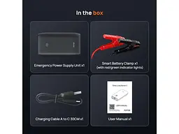 Автономний пусковий пристрій (бустер) 70Mai Jump Starter PS07 10400mAh - мініатюра 2